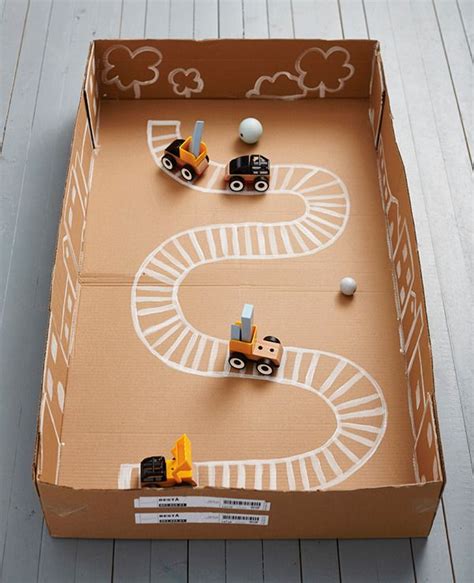 4 Brilliant Diy Toys Made Of Ikea Cardboard Boxes Petit And Small Diy