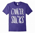 Cancer Sucks T Shirt Funny Breast Cancer Awareness Shirts-Art – Artvinatee