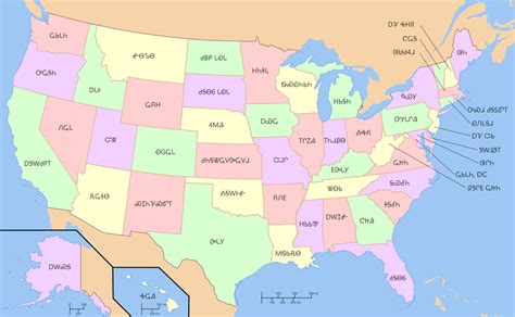 Us map with state names. File:Map of USA with state names chr.svg - Wikimedia Commons