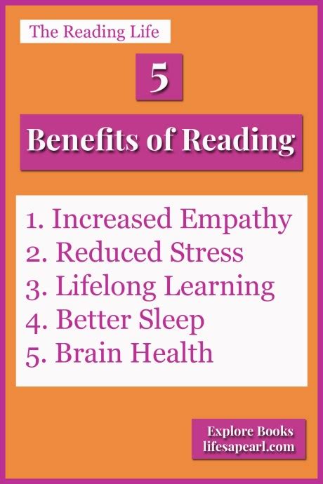5 Benefits Of Reading Lifes A Pearl