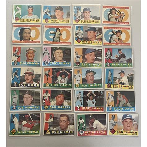 At Auction 26 1960 Topps Baseball Cards