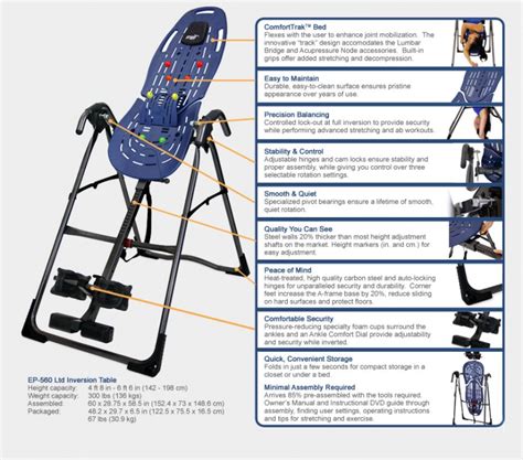 Fitnesszone Teeter Hang Ups Ep 560 Sport Inversion Table