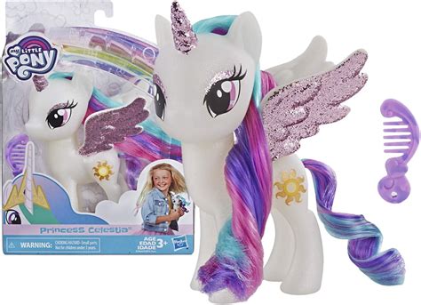 My Little Pony Toy Princess Celestia Sparkling 6 Inch Figure For Kids