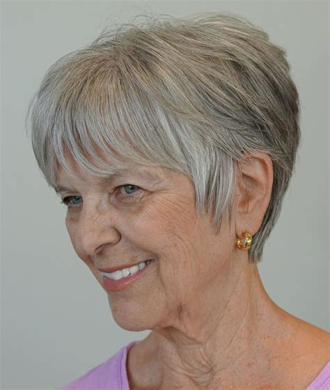 To create even more drama, try adding a fun, fall hair color to your bob. 50 Best Short Hairstyles and Haircuts for Women over 60 - Age