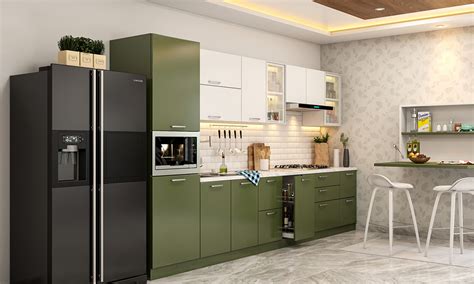 Straight Modular Kitchen Design Ideas Design Cafe