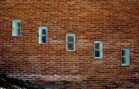 Windows In A Brick Wall Stock Photo Image Of Diagonal 3494600