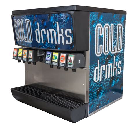 Ibd00104c 8 Flavor Ice And Beverage Soda Fountain System