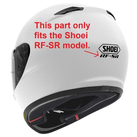 Shoei Rf Sr Thinner Center Pad For Rf Sr Helmet Xs Xl Ebay