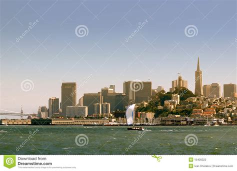San Francisco Waterfront Stock Photo Image Of Water 15400322