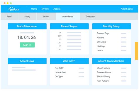 Attendance Management System Attendance System Greythr