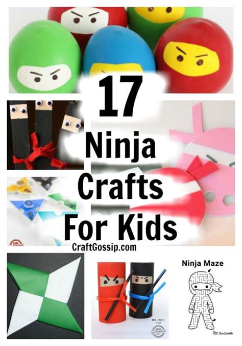 17 Ninja Crafts For Kids