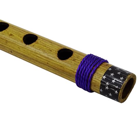 Handmade Wooden Bansuri Musical Instrument Home Decor Bamboo Flute Crp