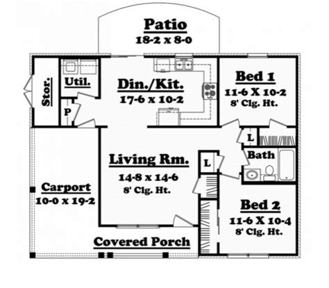 5 Beautiful Small House Plans You Wont Believe Are Under 1000 Square Feet