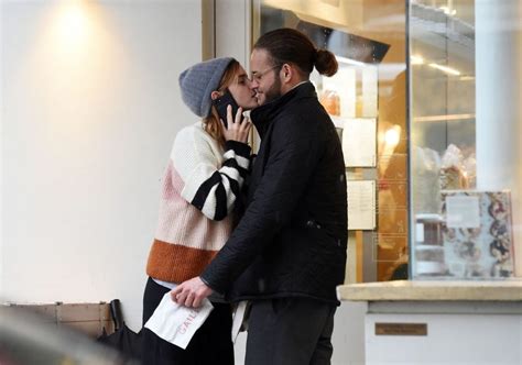 Emma Watson Was Seen Passionately Kissing Her Boyfriend Leo Robinton In