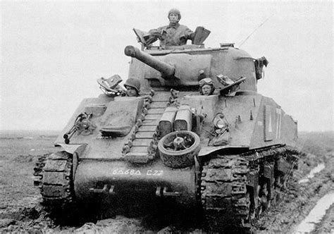 This Is An M4 Sherman Of C Company 68th Tank Battalion 6th Armoured