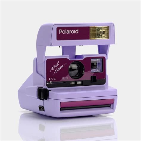 this vintage polaroid 600 camera from the 1990s has been refurbished tested and is ready for