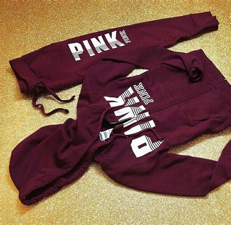 Pink Sweat Suits By Victoria Secret Ibikinicyou