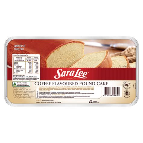 Coffee Pound Cake Sara Lee