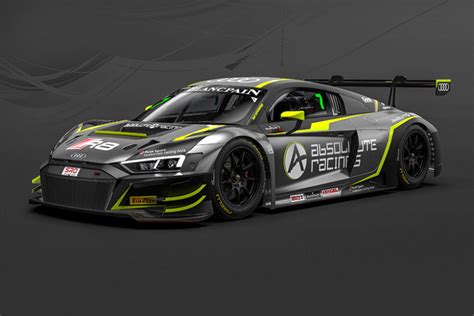 Absolute Racing Upgrade To Two 2019 Audi R8 Lms Gt3 Evos For 2019