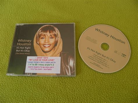 Whitney Houston Its Not Right But Its Okay Dance Mixes Israel