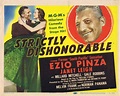 STRICTLY DISHONORABLE 1951 Ezio Pinza Title Lobby card - Moviemem ...