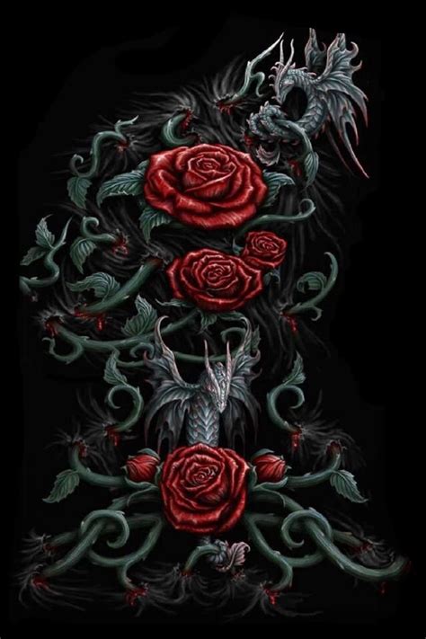 Pin By Jennifer Zanger On Tattoos Red Roses Wallpaper