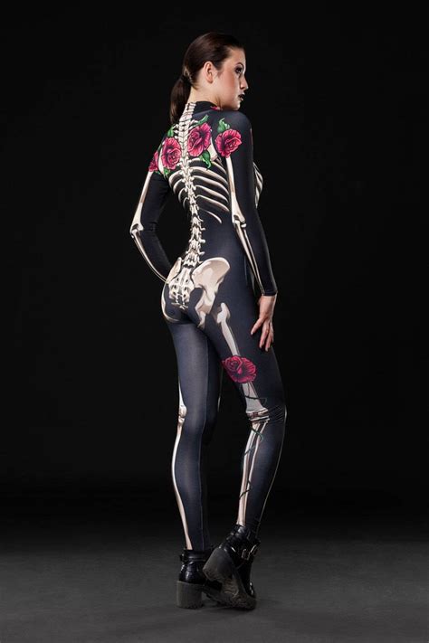 Sexy Skeleton Halloween Costume Halloween Costume For Women Etsy