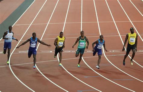 Akani simbine is a south african sprinter specializing in the 100 metres event. Las fotos del último hectómetro de Usain Bolt
