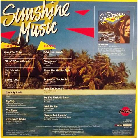 Sunshine Music Jimmy Cliff Peter Tosh Ub40 Eddy Grant Musical
