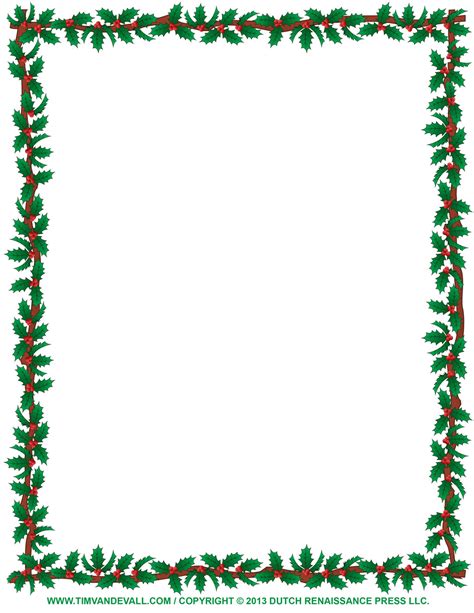 Free Christmas Clipart Top Borders To Copy And Print 20 Free Cliparts