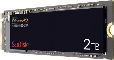 Sandisk Extreme Pro 3d 2 Tb Nvmepcie M2 Internal Ssd M2 Nvme Pcie 3