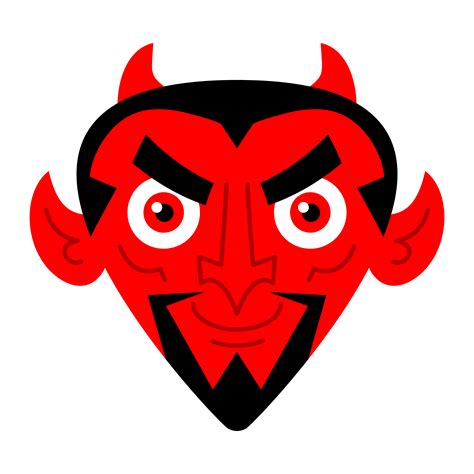 Devil Face 551097 Vector Art At Vecteezy