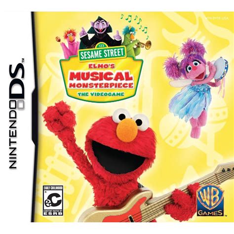 Sesame Street Elmos Musical Monsterpiece For Nintendo Ds