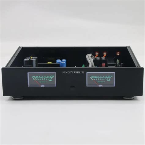 Finished HiFi 1000W IRS2092 IRFB4227 Vu Meter Stereo Amplifier Home
