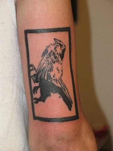Black Sparrow Full Arm Tattoo ~ Arm Tattoo Ideas 56