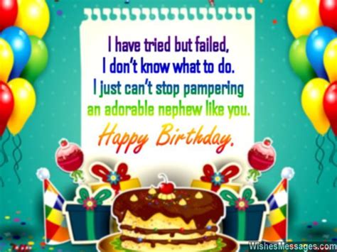 Birthday Wishes For Nephew Quotes And Messages