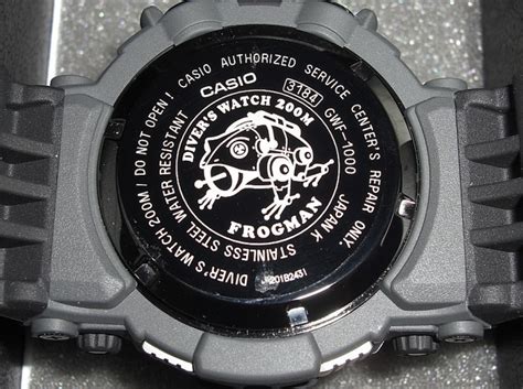 Even if you never go. Casio G-Shock GWF-1000-1JF Frogman Dive Watch Review