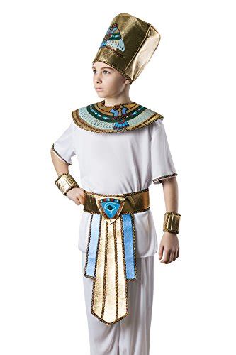 Buy Kids Boys Pharaoh King Tut Halloween Costume Egyptian God Dress Up