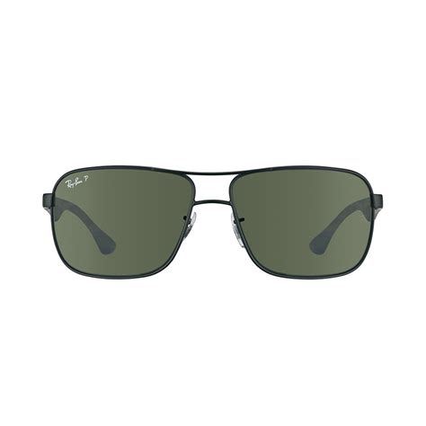 Ray ban new wayfarer sunglasses rb2132 matte black frame 55mm blue flash lenses. Navigator // Matte Black + G15 Green // Polarized - Ray ...