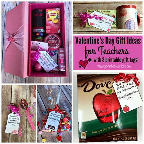 This teacher's day gift you teachers a smile and make them feel special and loved with these amazing and easy craft ideas. Valentine's Day Gift Ideas for Teachers - Joy in the Works