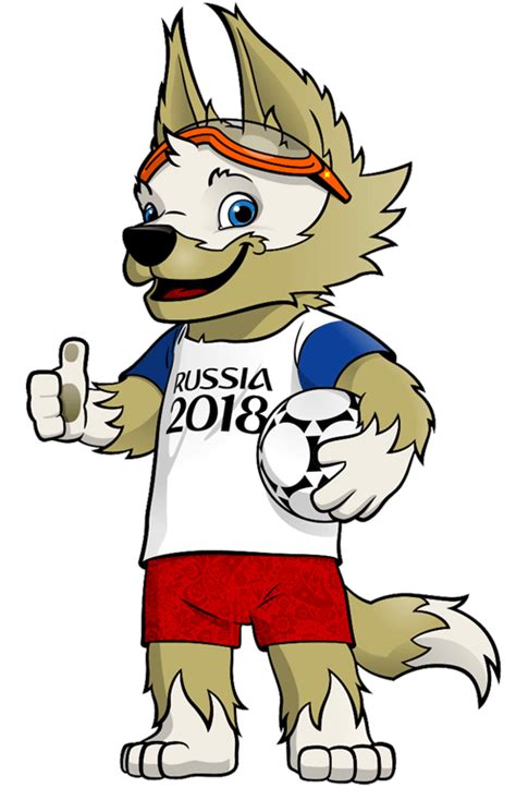 Mascote Zabivaka Copa Do Mundo Rússia 2018 Png Transparente Stickpng