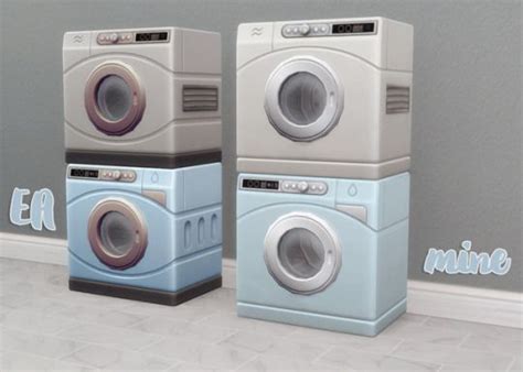 Spring Cleaning Washer And Dryer Mods Sims Sims House Design The Sims 4