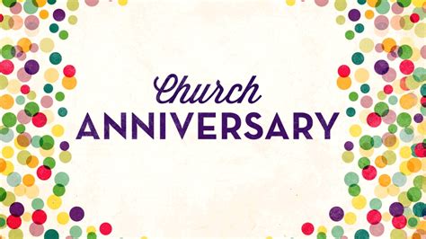 Church Anniversary Whittlesey Baptist Church