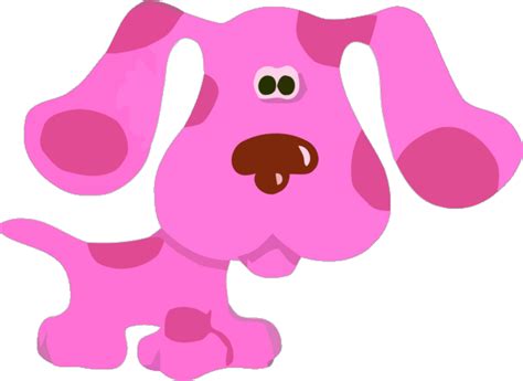 Pink Blues Clues Svg