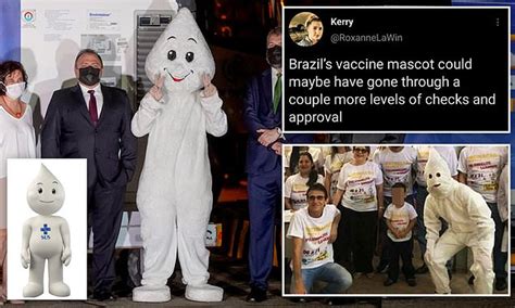 Mascot Promoting Vaccines In Brazil Is Likened To The Ku Klux Klan