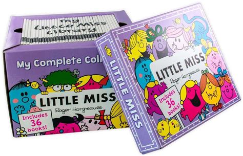 Little Miss 36 Books Children Collection Paperback Box Set By Roger