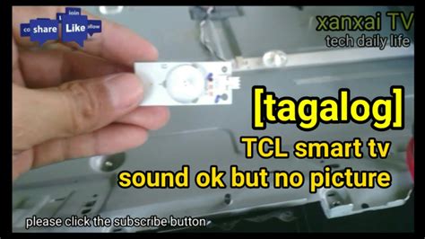 Tcl/roku tv sales are rising rapidly in the united states thanks in part to the model's comparably tcl and roku have decided to place the mute button on the side of the tv's remote. TCL smart tv, sound ok but no picture (home service) - YouTube