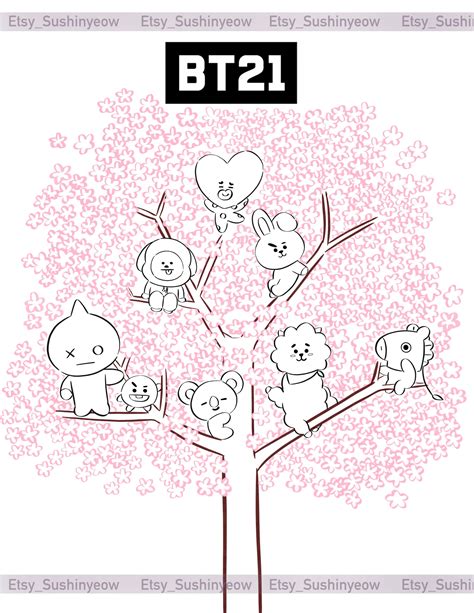 Maybe you would like to learn more about one of these? BT21 BTS Printable Coloring Book PagesBTSColoring Book ...