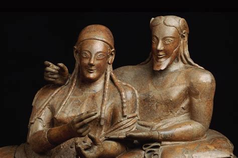The sarcophagus of the spouses was found in cerverteri, a town in italy north of rome, which is the site of a large etruscan necropolis (or cemetery), with hundreds of tombs. The Sarcophagus of the Spouses: everlasting Etruscan love ...