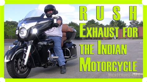 Motorcycle exhausts can never be universal, as you already know by now. Rush Exhaust for the Indian Motorcycle - YouTube